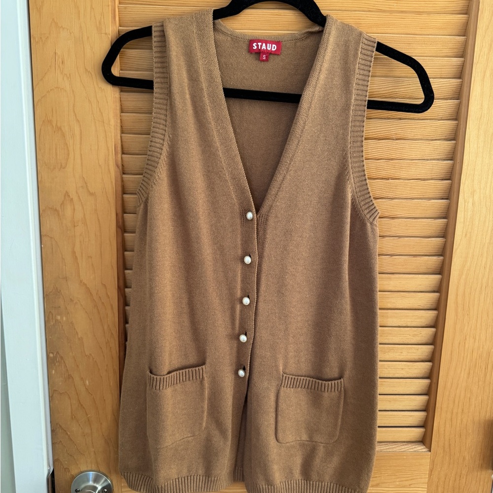 STAUD Jo Knit Vest